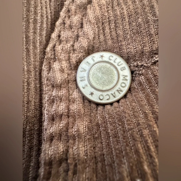 Vintage Men’s Club Monaco Corduroy Timeless Tailored 3 Pocket 4 Button Vest - Picture 3 of 10